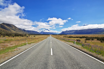Mount Cook, Southern Alps, New Zealand