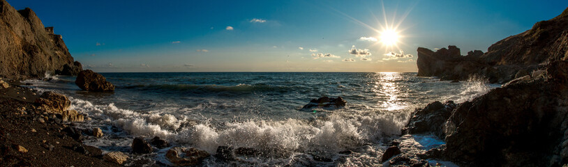 Beauty nature sea andscape Crimea