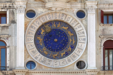 Zodiac Clock