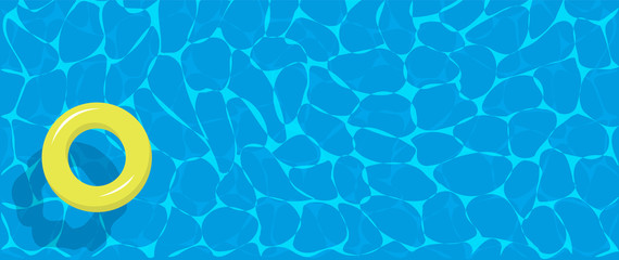 Obraz na płótnie Canvas swimming pool top view background. Vector illustration.