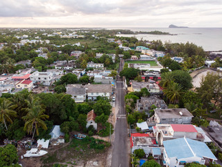 Grand Gaube,  Mauritius aerial photo
