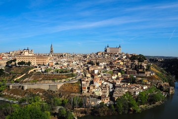Fototapeta na wymiar Toledo, old historical city in Spain