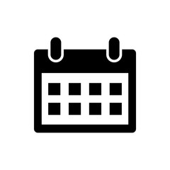 calendar icon vector. Calender symbol