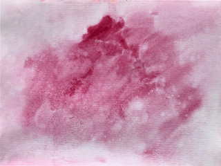 Watercolor pink background handpainted illustration gradient texture