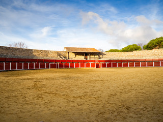 La Ancianita: Monument of the oldest bullring in the world in Bejar (Salamanca)
