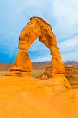 Fototapeta na wymiar Delicate Arch, Arches National Park, UT