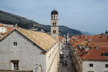 Fototapeta premium City view of Old Town Dubrovnik