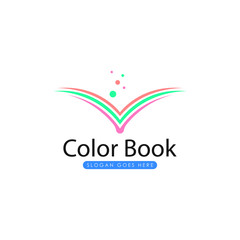 Fototapeta na wymiar Book logo