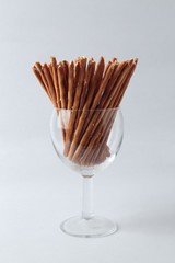 bar cracker on a white background