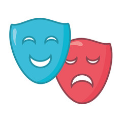 drama comedy masks