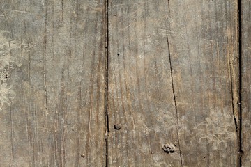 The texture of the old dirty wood plank board.