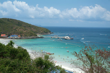 Obraz premium Wyspa Pattaya Koh Lan