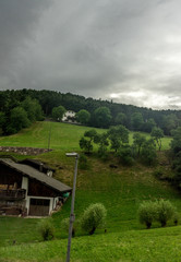 Italy,La Spezia to Kasltelruth train, a close up of a lush green field