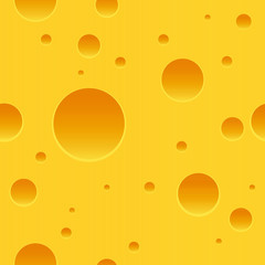 Cheese seamless pattern background vector illustration design