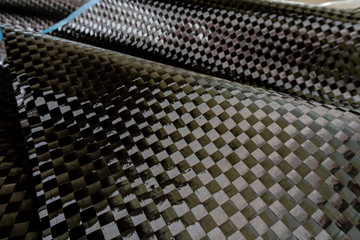 Material of composite product dark carbon fiber