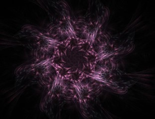 Fototapeta premium Geometry of Space series. Visually attractive backdrop made of conceptual grids curves and fractal elements suitable as element for layouts on physics mathematics technology science and education