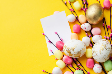 easter eggs background