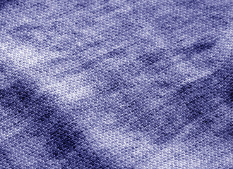 Cotton cloth texture in blue tone.