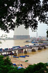 traffic on the bridge
