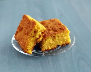 traditional corn flour bread.artvin/turkey