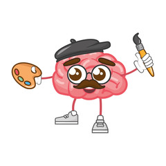 cartoon brain creativity