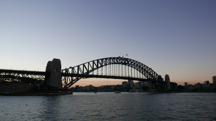 Sunset over Sydney