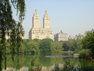 Plaza NYC from Central Park