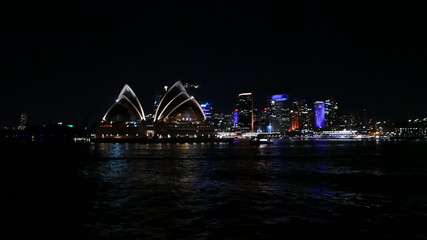 Sydney at night