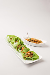 Asian Chicken Lettuce Wraps