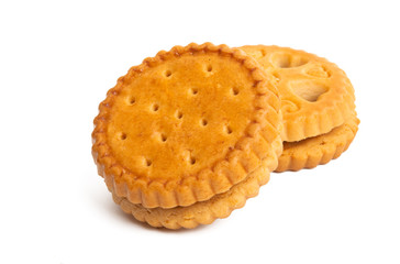 sandwich cookie isolated