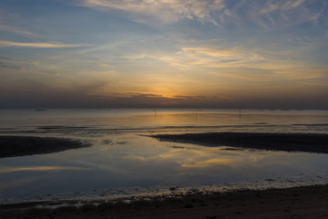 sunrise on the beach