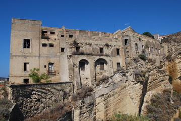 Italien - Insel Procida - alte Festung