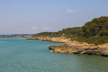Coast north of Tarragona, Catalonia. Shoot in June of 2018