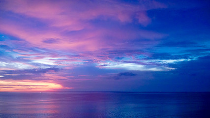 Obraz premium sunset in bali 