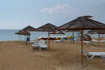 Soft and clean sandy beach. Good place to get resting and relaxing.
