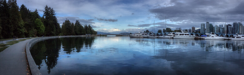 Nature vs. Man Panorama