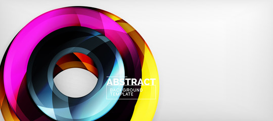 Fototapeta premium Modern geometrical abstract background, vector design