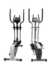 bicycle trainer isolated on white background