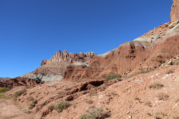 Fototapeta premium Utah's most scenic route from Moab to Bryce Canyon