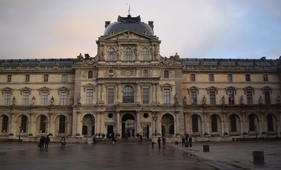 Naklejka premium Landscape in the rainy season. Rain in the city.
