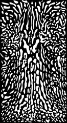 Animal print background. Feline fur illustration. © abeadev