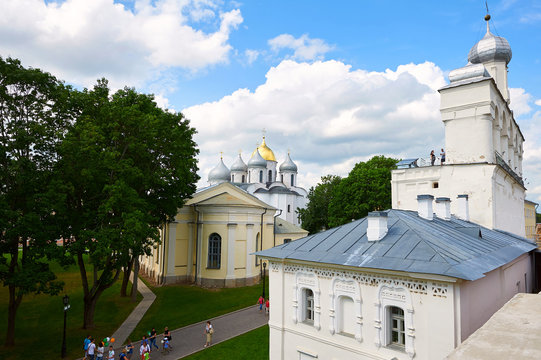 old church in novgorod russia
