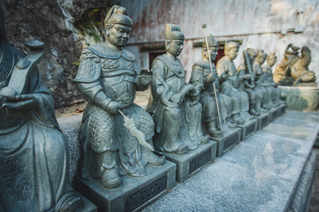 Honk Kong, November 2018 - Ten Thousand Buddhas Monastery (Man Fat Sze) 