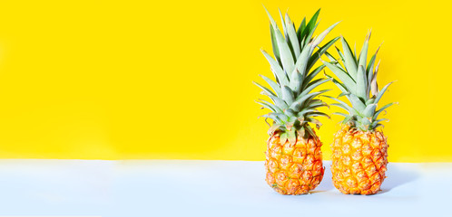 pineapple fruit, minimal style