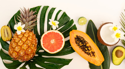 summer fresh fruits