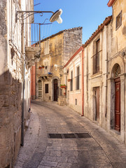 Fototapeta na wymiar Ragusa Ibla, Sicilia, Italia
