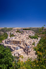 Fototapeta na wymiar Ragusa Ibla, Sicilia, Italia