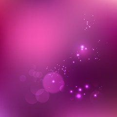 abstract purple background with stars