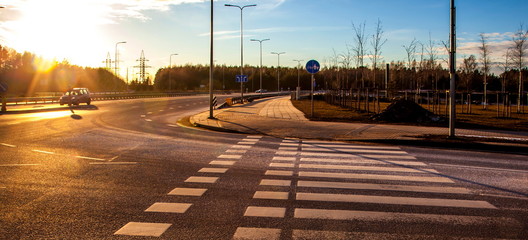 Pedestrian crossing
