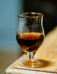 glass of brandy